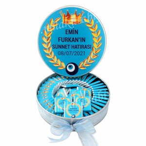 Sünnet Çikolatası - Gold Taçlı